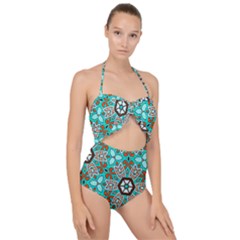 Df Kyo Shun Scallop Top Cut Out Swimsuit by deformigo