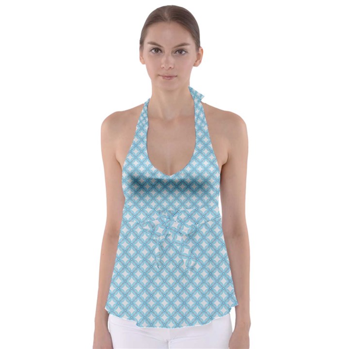 DF Albion Star Babydoll Tankini Top