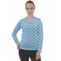 Df Albion Star Women s Long Sleeve Raglan Tee