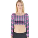 DF Izpilikua Estili Long Sleeve Crop Top View1