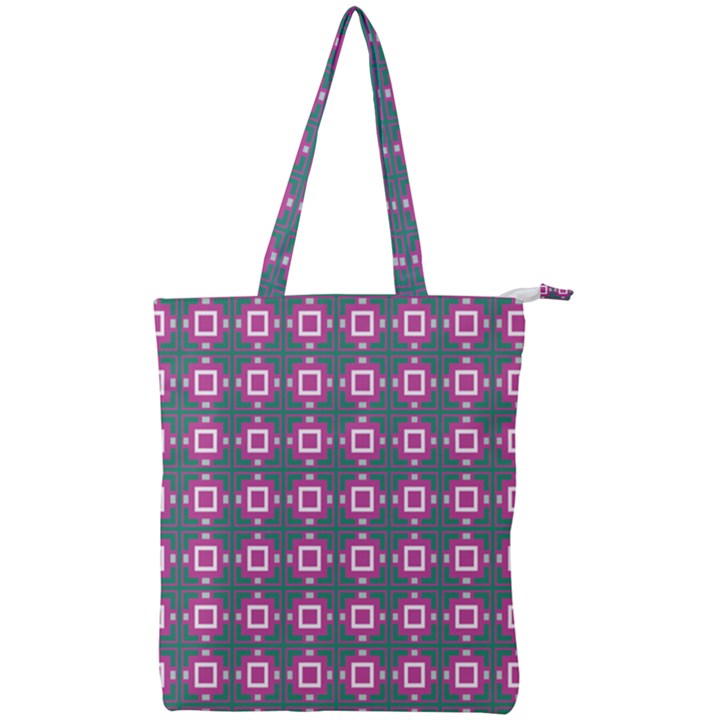 DF Izpilikua Estili Double Zip Up Tote Bag