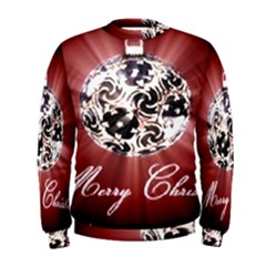 Merry Christmas Ornamental Men s Sweatshirt by christmastore