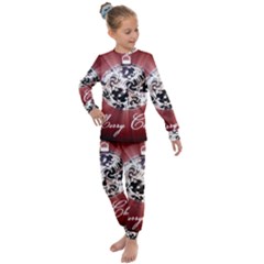 Merry Christmas Ornamental Kids  Long Sleeve Set  by christmastore