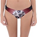 Merry Christmas Ornamental Reversible Hipster Bikini Bottoms View3