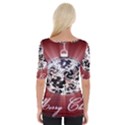 Merry Christmas Ornamental Wide Neckline Tee View2