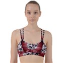 Merry Christmas Ornamental Line Them Up Sports Bra View1