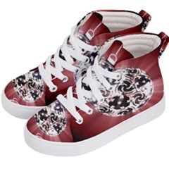 Merry Christmas Ornamental Kids  Hi-top Skate Sneakers by christmastore