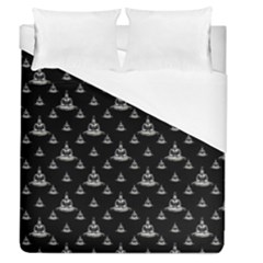 Buddhism Motif Print Pattern Design Duvet Cover (queen Size) by dflcprintsclothing