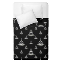 Buddhism Motif Print Pattern Design Duvet Cover Double Side (single Size) by dflcprintsclothing