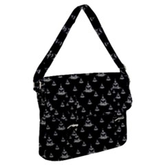 Buddhism Motif Print Pattern Design Buckle Messenger Bag by dflcprintsclothing