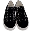 Buddhism Motif Print Pattern Design Men s Low Top Canvas Sneakers View1