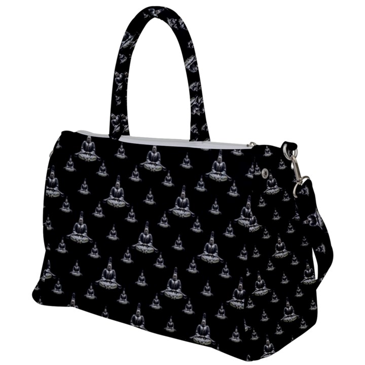 Buddhism Motif Print Pattern Design Duffel Travel Bag