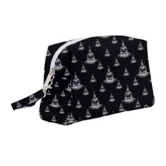 Buddhism Motif Print Pattern Design Wristlet Pouch Bag (medium) by dflcprintsclothing