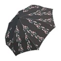 I Love Pink Flowers 1 Folding Umbrellas View2