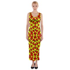 Rby-b-8-5 Fitted Maxi Dress by ArtworkByPatrick