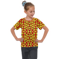 Rby-b-8-5 Kids  Mesh Piece Tee