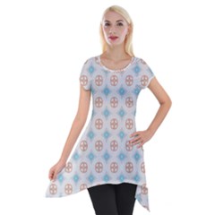 Df Selina Walter Short Sleeve Side Drop Tunic by deformigo