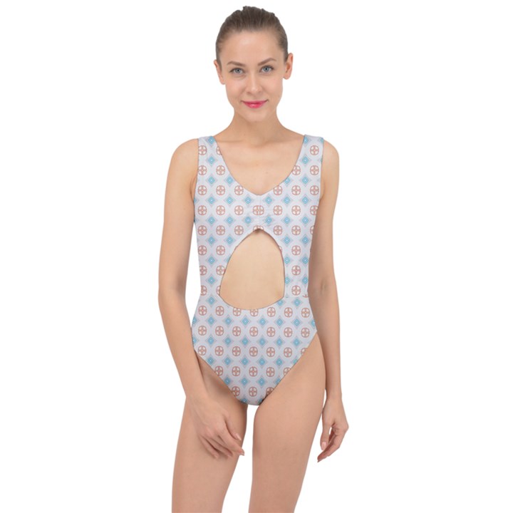 DF Selina Walter Center Cut Out Swimsuit