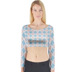 Df Perpetuum Long Sleeve Crop Top by deformigo