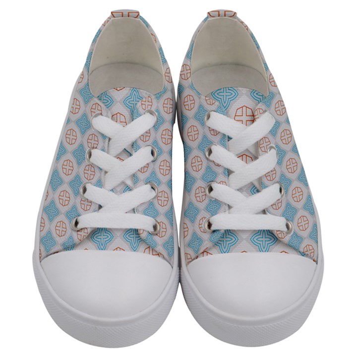 DF Perpetuum Kids  Low Top Canvas Sneakers