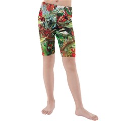 Eden Garden 1 3 Kids  Mid Length Swim Shorts by bestdesignintheworld