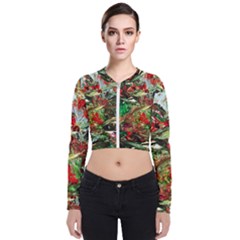 Eden Garden 1 3 Long Sleeve Zip Up Bomber Jacket by bestdesignintheworld