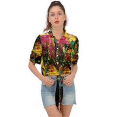 856844 285373768290282 306706818924119662 O Tie Front Shirt  by bestdesignintheworld