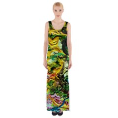 Alice Walk 1 1 Thigh Split Maxi Dress by bestdesignintheworld