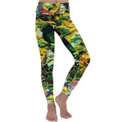 Alice Walk 1 1 Kids  Lightweight Velour Classic Yoga Leggings by bestdesignintheworld