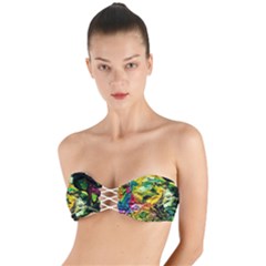 Alice Walk 1 1 Twist Bandeau Bikini Top by bestdesignintheworld