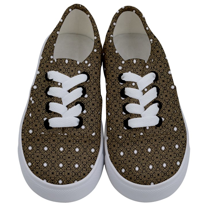 DF Found Ancestors Kids  Classic Low Top Sneakers