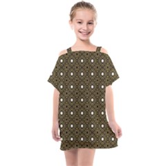 Df Found Ancestors Kids  One Piece Chiffon Dress by deformigo