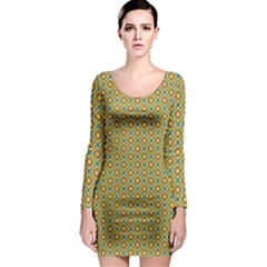 Df Danny s Dance Long Sleeve Bodycon Dress by deformigo