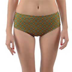 Df Danny s Dance Reversible Mid-waist Bikini Bottoms by deformigo