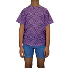 Df Vibrant Therapy Kids  Short Sleeve Swimwear by deformigo