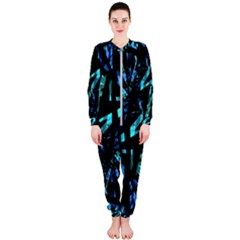 Modern Abstract Geo Print Onepiece Jumpsuit (ladies)  by dflcprintsclothing