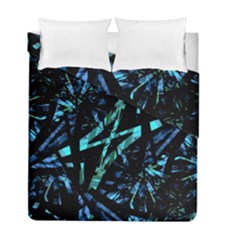 Modern Abstract Geo Print Duvet Cover Double Side (full/ Double Size) by dflcprintsclothing