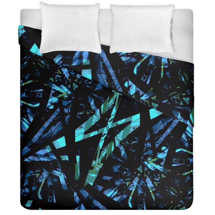 Modern Abstract Geo Print Duvet Cover Double Side (California King Size)