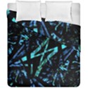 Modern Abstract Geo Print Duvet Cover Double Side (California King Size) View2