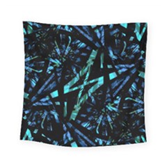 Modern Abstract Geo Print Square Tapestry (small)