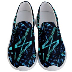 Modern Abstract Geo Print Men s Lightweight Slip Ons