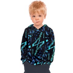 Modern Abstract Geo Print Kids  Overhead Hoodie by dflcprintsclothing