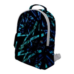 Modern Abstract Geo Print Flap Pocket Backpack (large) by dflcprintsclothing