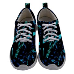 Modern Abstract Geo Print Women Athletic Shoes