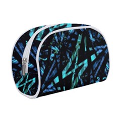 Modern Abstract Geo Print Makeup Case (small)