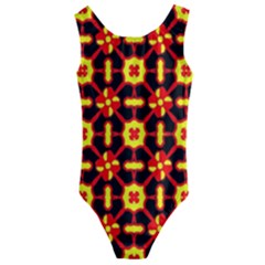 Rby-b-8-8 Kids  Cut-out Back One Piece Swimsuit by ArtworkByPatrick