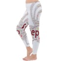 Fighting Golden Rooster  Classic Winter Leggings View2