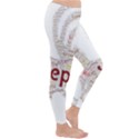 Fighting Golden Rooster  Classic Winter Leggings View3