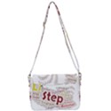 Fighting Golden Rooster  Shoulder Bag with Back Zipper View3