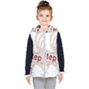 Fighting Golden Rooster  Kids  Hooded Puffer Vest View1